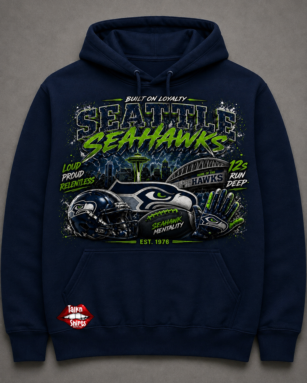 Seattle Seahawks 🏈 — Football Hoodie