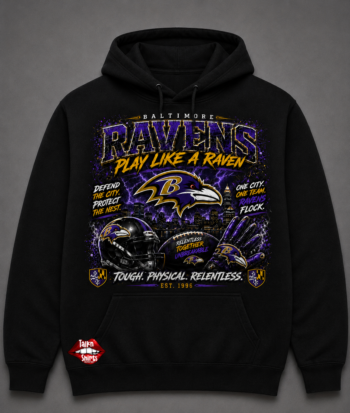 Baltimore Ravens 🏈 — Football Hoodie