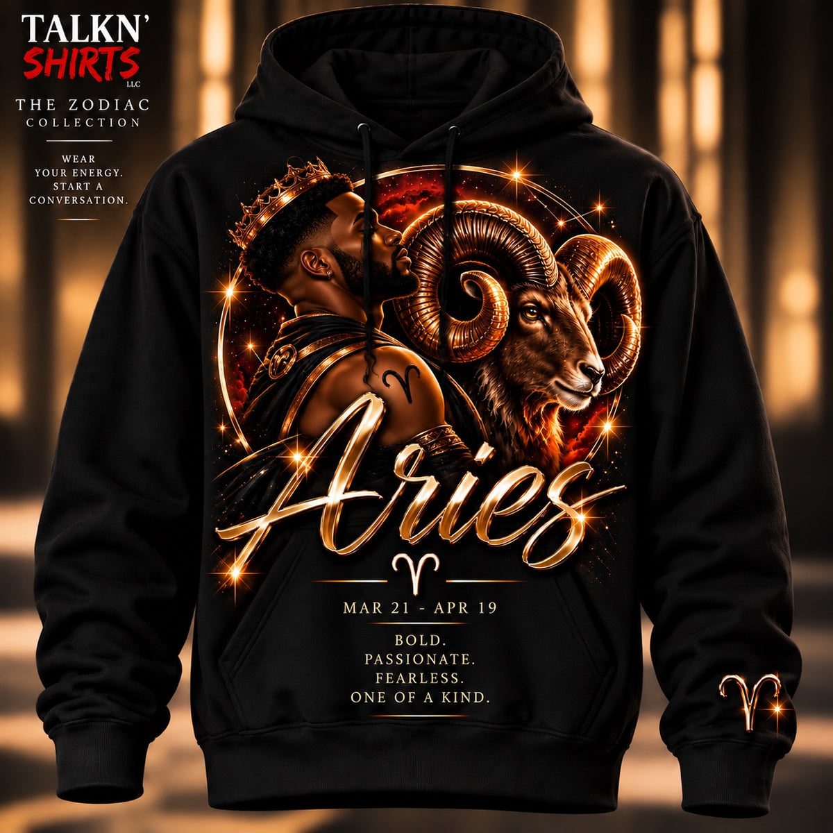Aries ♈ — Zodiac Hoodie