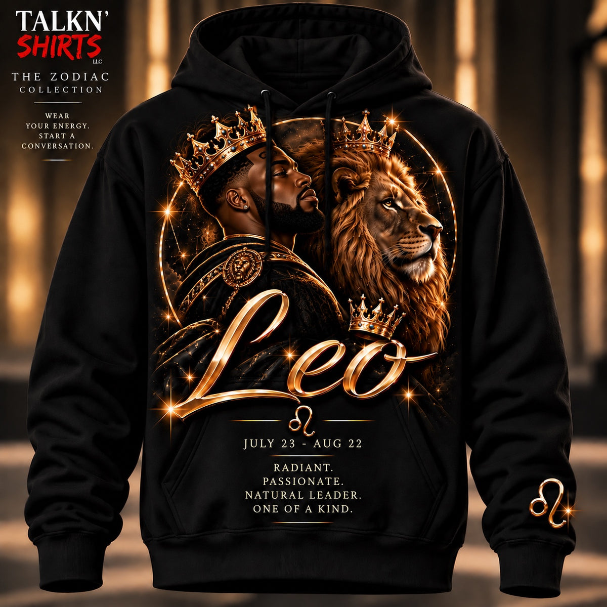 Leo ♌️ — Zodiac Hoodie