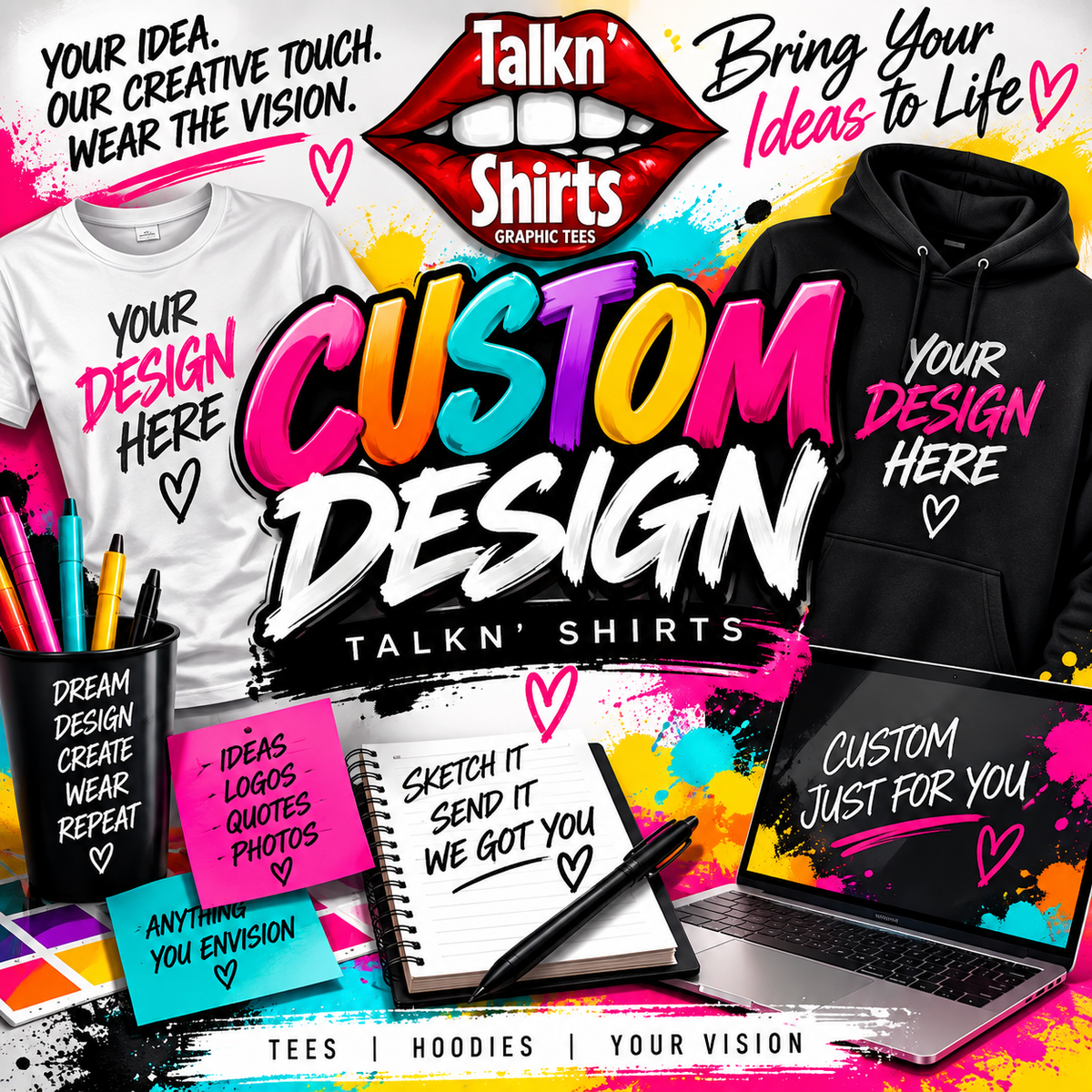 Custom Design — TALKN’ SHIRTS